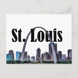 St. Louis Postcards, A collage of vintage St. Louis postcar…