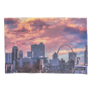St. Louis Sunrise Pillow Case