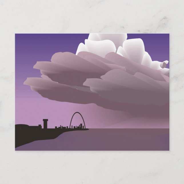 St Louis - The Spirit Postcard (Front)