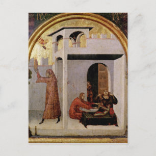 St. Louis Toulouse appearing at bedside sick Postcard