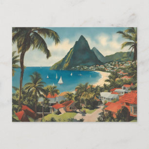 St Lucia (5) Postcard