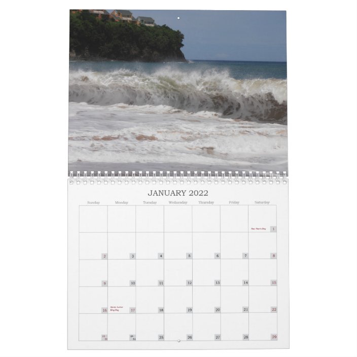 St. Lucia Calendar