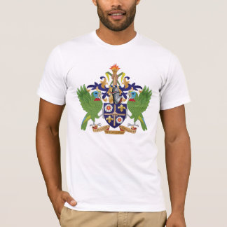 St Lucia Coat of Arms T-Shirt