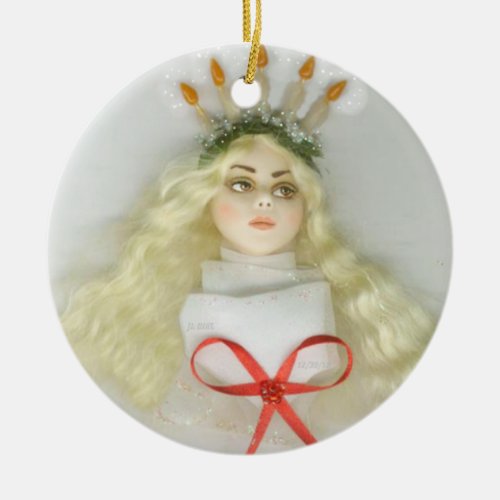 St Lucia Day 177 JL Biel Ceramic Ornament