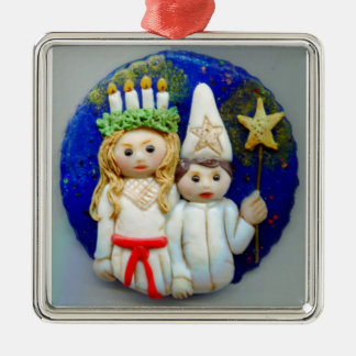 St. Lucia Day Starboy 2013 JL Biel Metal Ornament