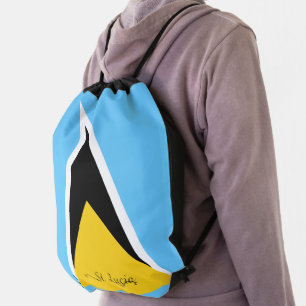 St Lucia Drawstring Bag