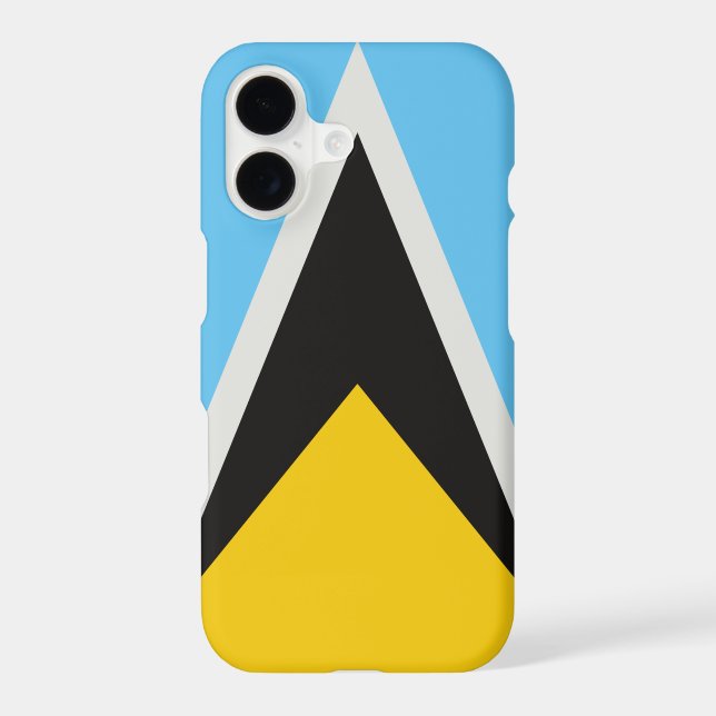 St Lucia Flag Samsung Galaxy Case (Back)