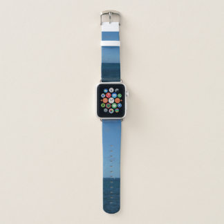 St. Lucia Horizon Blue Ocean Apple Watch Band