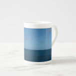 St. Lucia Horizon Blue Ocean Bone China Mug