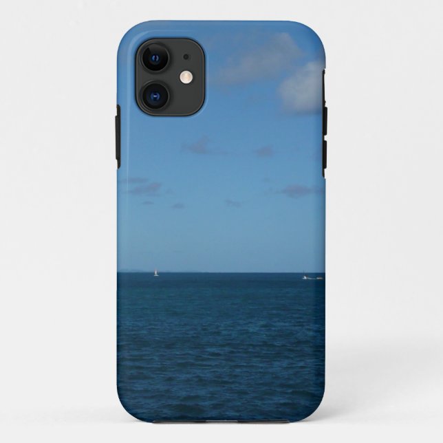 St. Lucia Horizon Blue Ocean Case-Mate iPhone Case (Back)