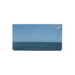 St. Lucia Horizon Blue Ocean Checkbook Cover