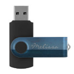 St. Lucia Horizon Blue Ocean Flash Drive