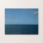 St. Lucia Horizon Blue Ocean Jigsaw Puzzle
