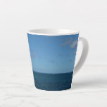 St. Lucia Horizon Blue Ocean Latte Mug