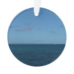 St. Lucia Horizon Blue Ocean Ornament