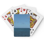 St. Lucia Horizon Blue Ocean Poker Cards