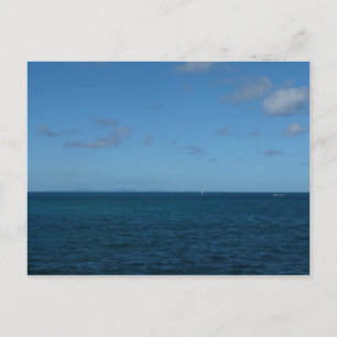 St. Lucia Horizon Blue Ocean Postcard