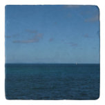 St. Lucia Horizon Blue Ocean Trivet