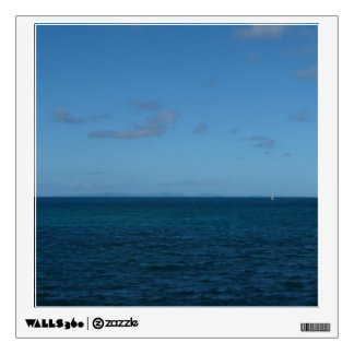 St. Lucia Horizon Blue Ocean Wall Sticker