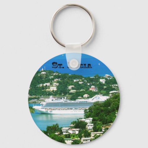 St Lucia Keychain