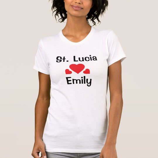 St. Lucia loves Emily T-Shirt