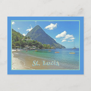 St. Lucia/ Pitons Postcard
