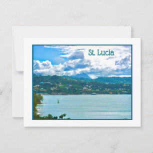 St. Lucia Postcard