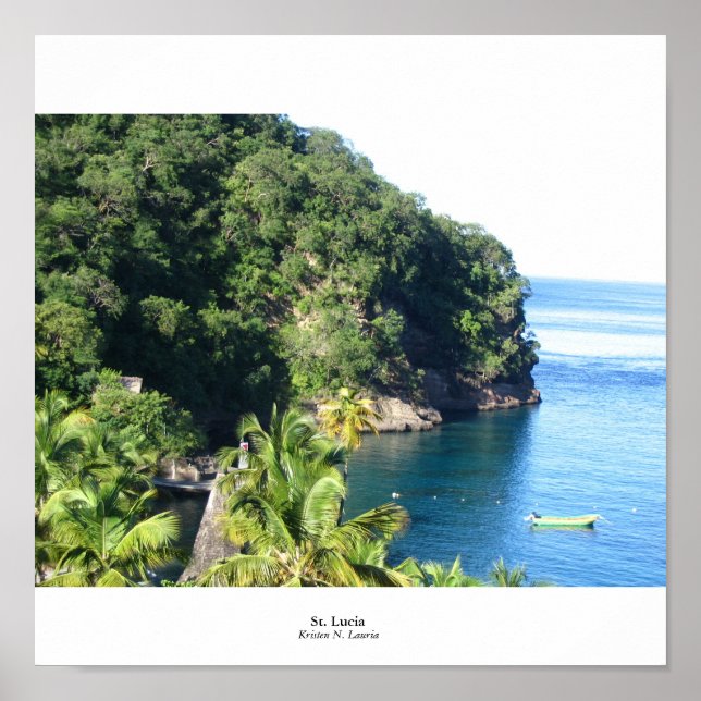 St. Lucia Poster (Front)
