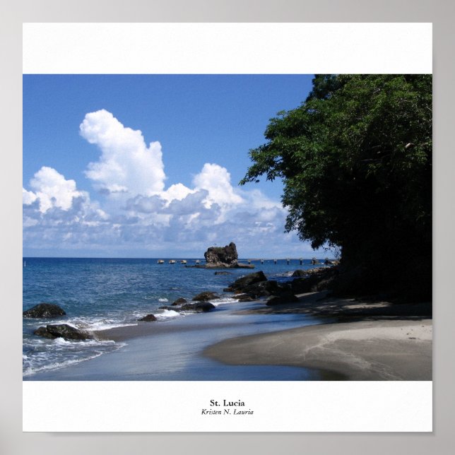 St. Lucia Poster (Front)