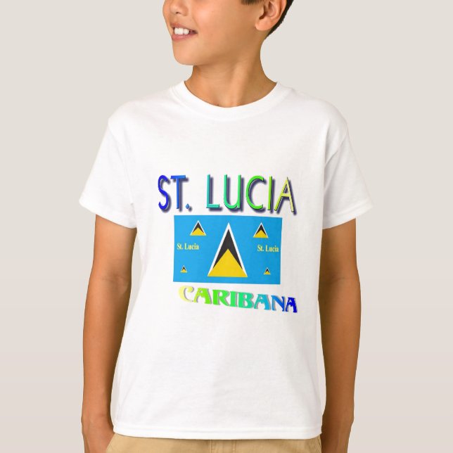 St. Lucia T-Shirt (Front)