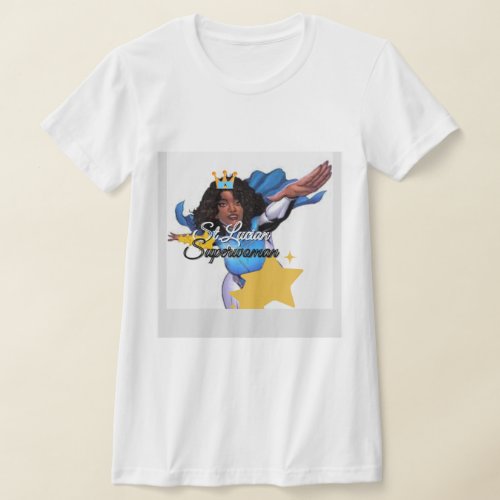 StLucian Superwoman  T_Shirt