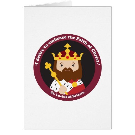 St. Lucius of Britain Cards (Front)