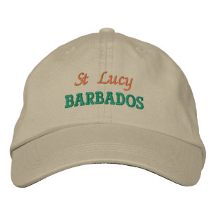 St  Lucy, Barbados Embroidered Baseball Cap