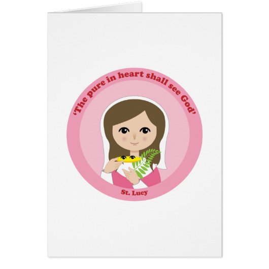 St. Lucy Cards (Front)