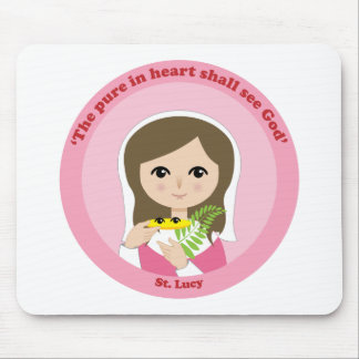 St. Lucy Mouse Pad