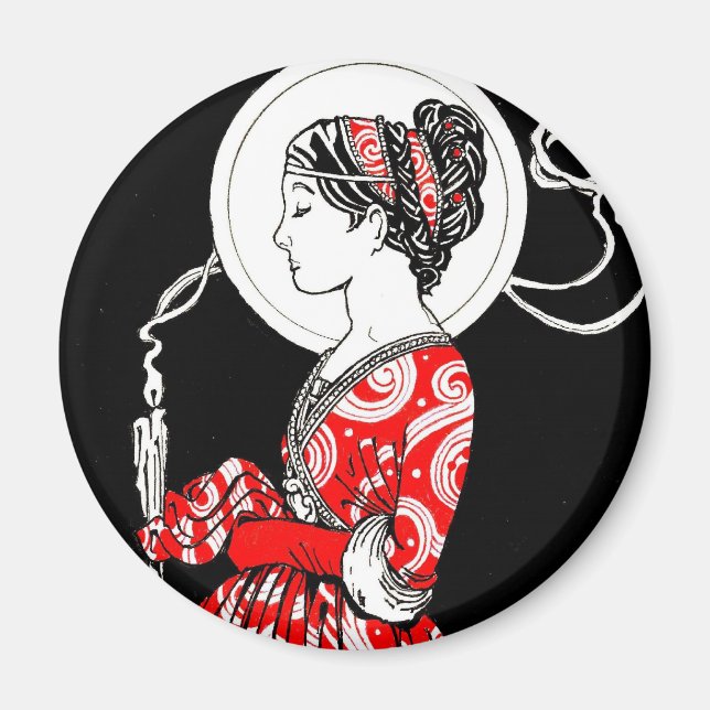 St. Lucy of Syracuse Magnet (Front)