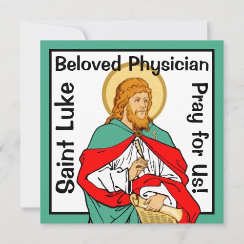 St Luke Beloved Physician RLS 08 MedVers Card