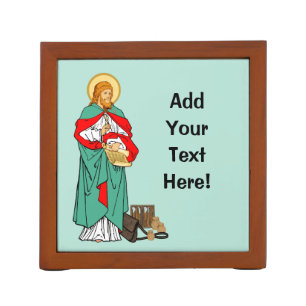 St. Luke, Beloved Physician (RLS 08; MedVers.) Desk Organizer