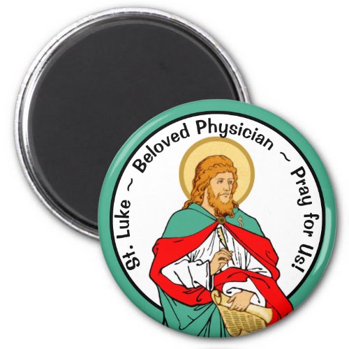 St Luke Beloved Physician RLS 08 MedVers Magnet
