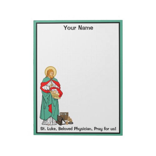 St Luke Beloved Physician RLS 08 MedVers Notepad