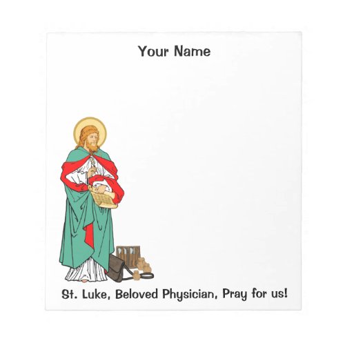 St Luke Beloved Physician RLS 08 MedVers Notepad