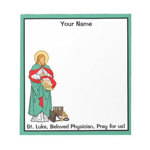 St Luke Beloved Physician RLS 08 MedVers Notepad