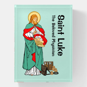 St. Luke, Beloved Physician (RLS 08; MedVers.)  Paperweight