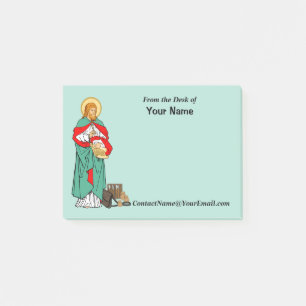 St. Luke, Beloved Physician (RLS 08; MedVers.) Post-it Notes