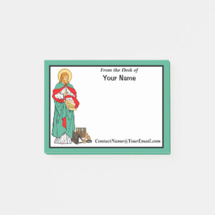 St. Luke, Beloved Physician (RLS 08; MedVers.) Post-it Notes