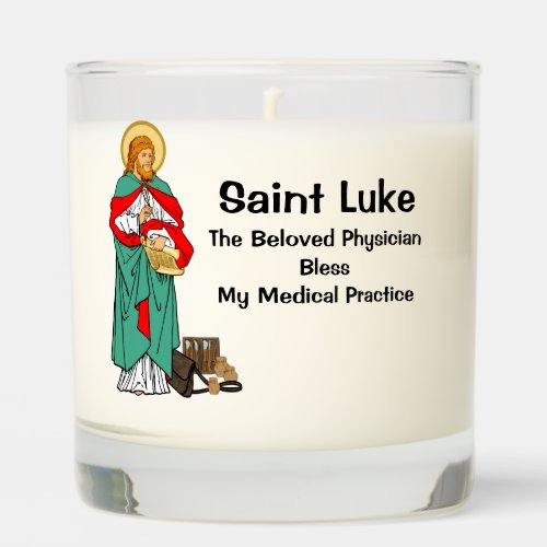 St Luke Beloved Physician RLS 08 MedVers Scented Candle