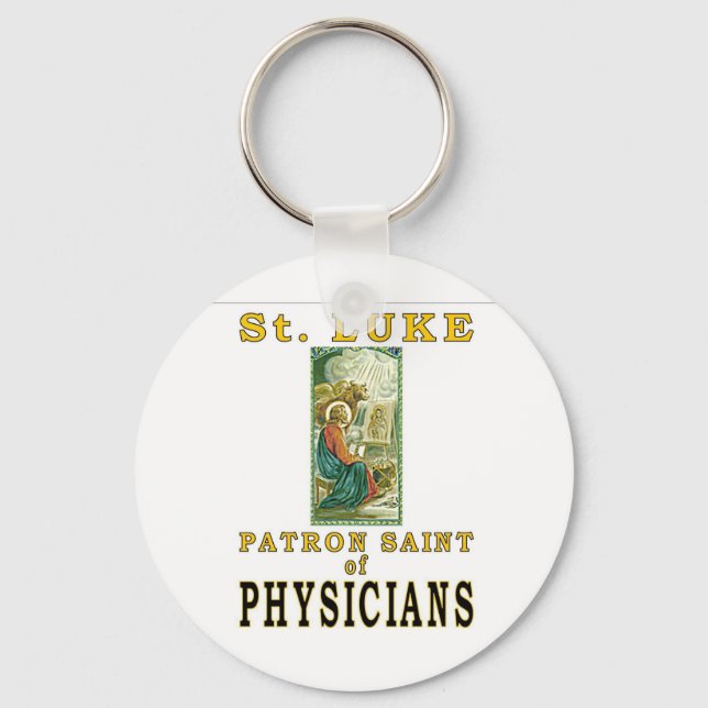 ST. LUKE KEYCHAIN (Front)