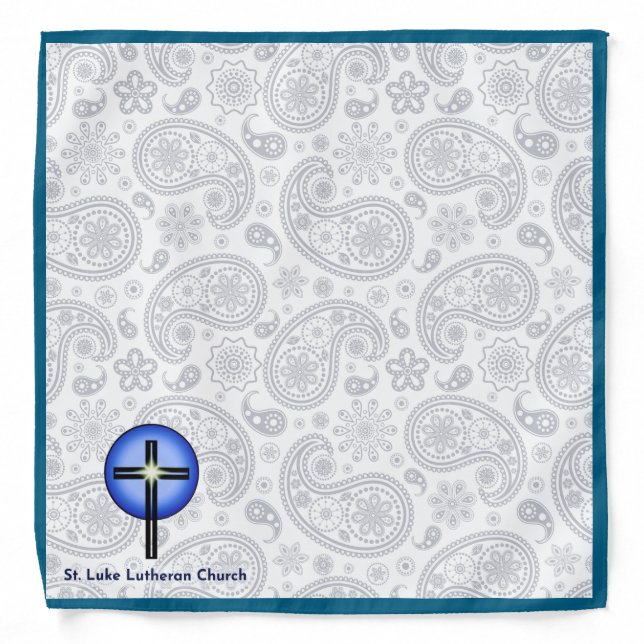 St. Luke Lutheran Church Logo Bandana  (Front)