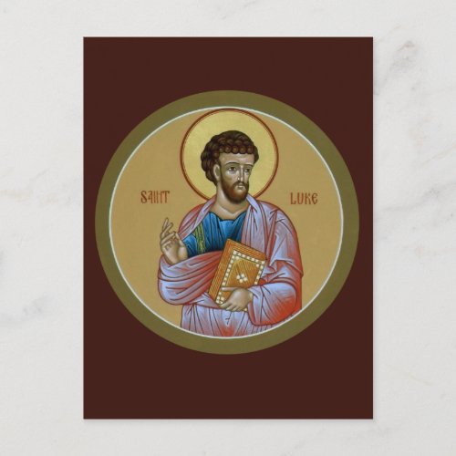 St Luke Prayer Card