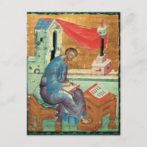 St Luke the Evangelist by Andrei Rublev Postcard